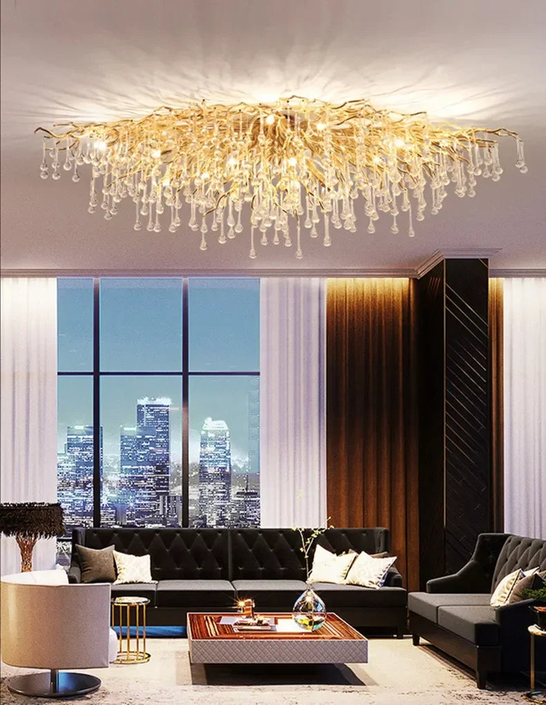 Crystal LED Ceiling Light Chandelier / Ruchi