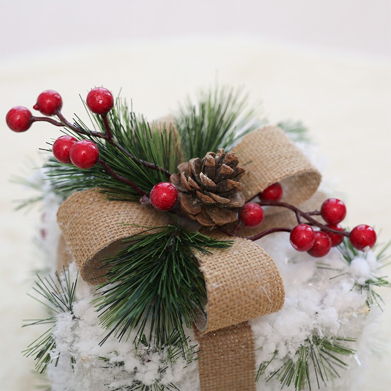 Set Of 3 Metal Christmas Gift Boxes / Ruchi