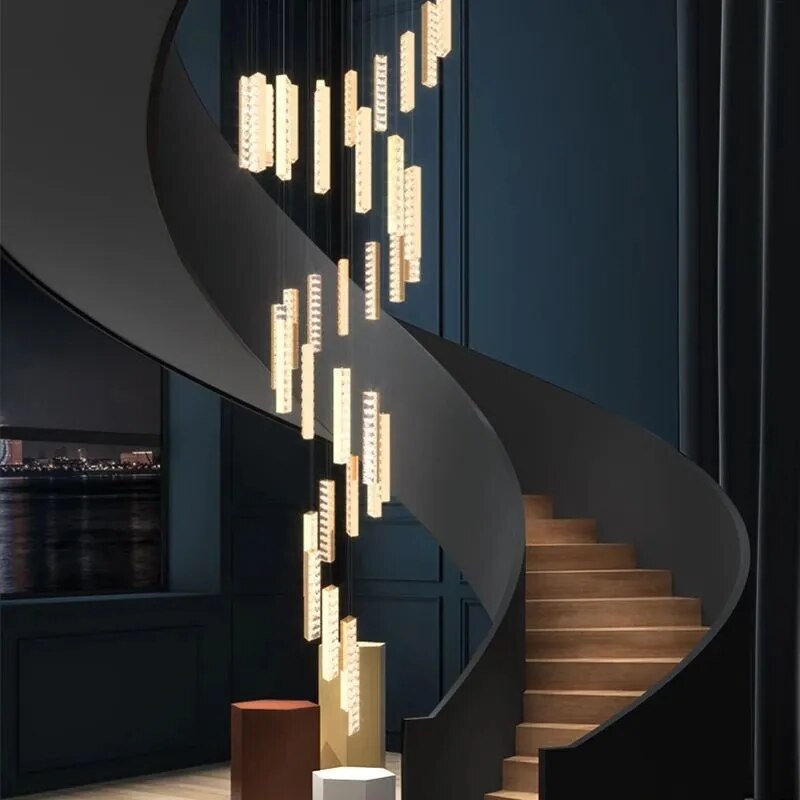 Modern Crystal Bar Design LED Chandelier / Ruchi