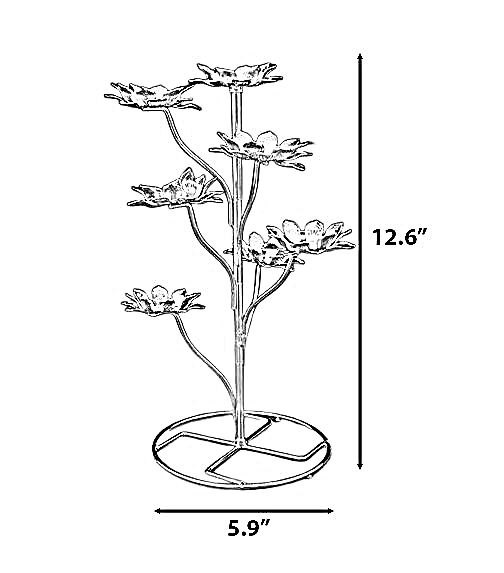 Lotus Design Vintage Metal Candle Holders / Ruchi