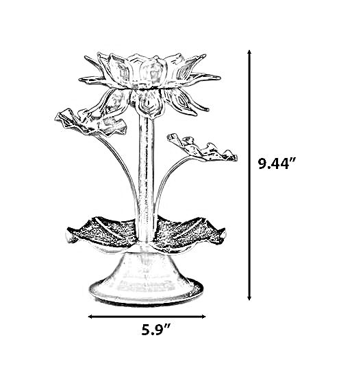 Lotus Design Vintage Metal Candle Holders / Ruchi