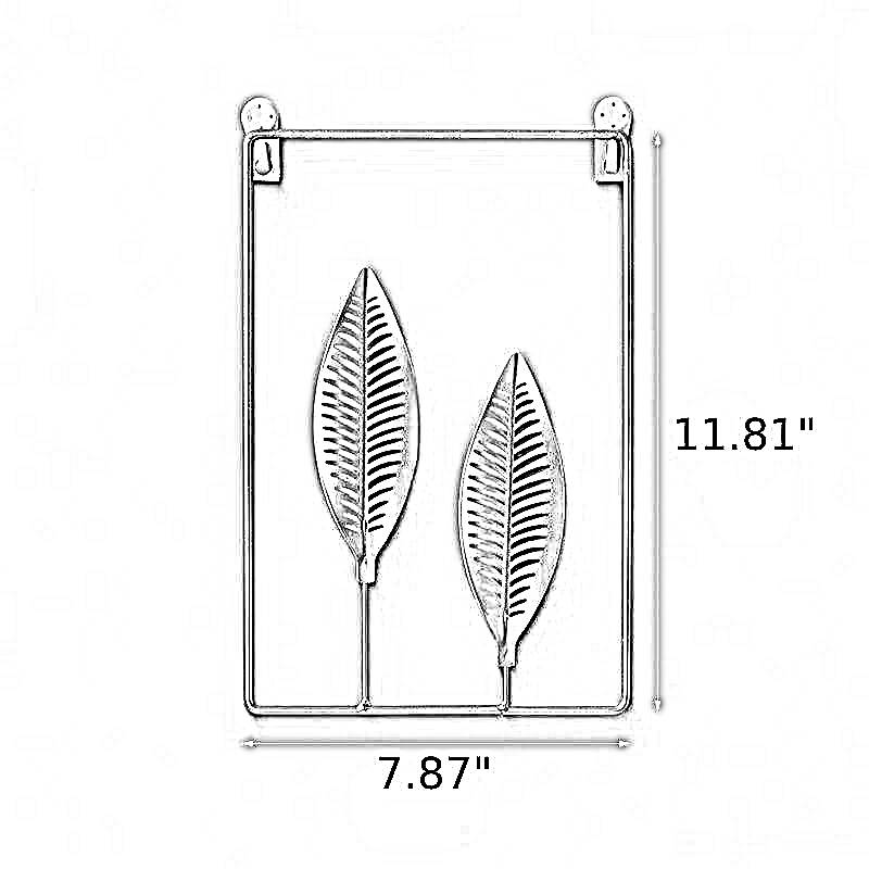 Golden Metal Wall Hanging For Bedroom / Ruchi