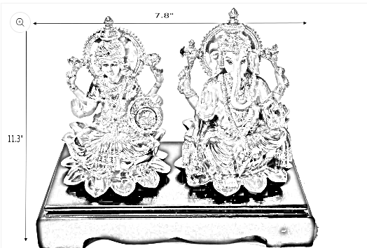 Metal Hindu God Idols For Pooja Room / Ruchi