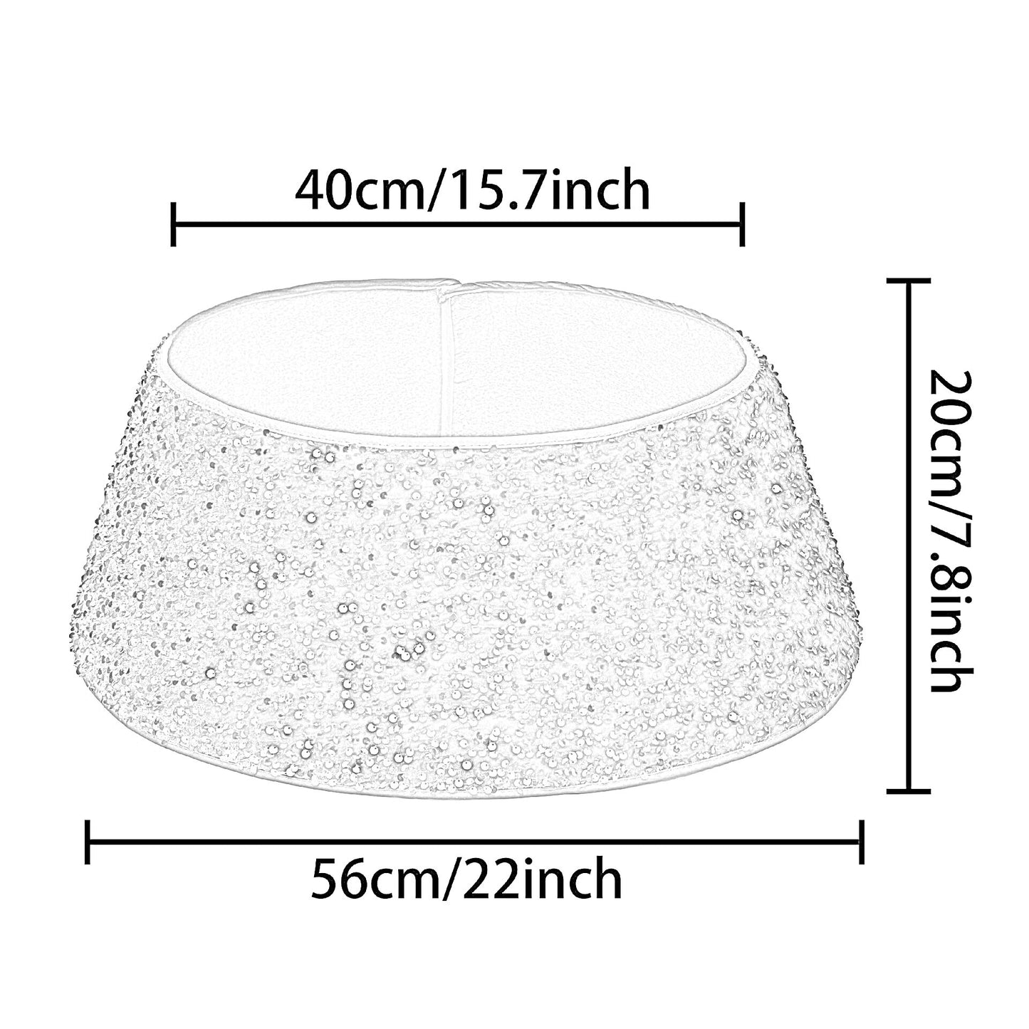 Artificial Christmas Tree Fabric Stand / Ruchi
