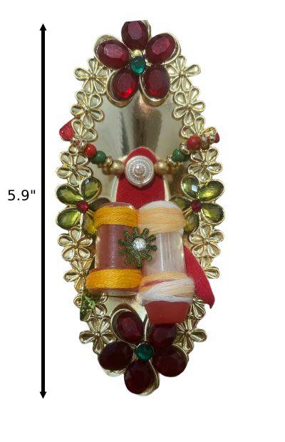 2 Piece Rakhi Thali Set For Brother / Ruchi