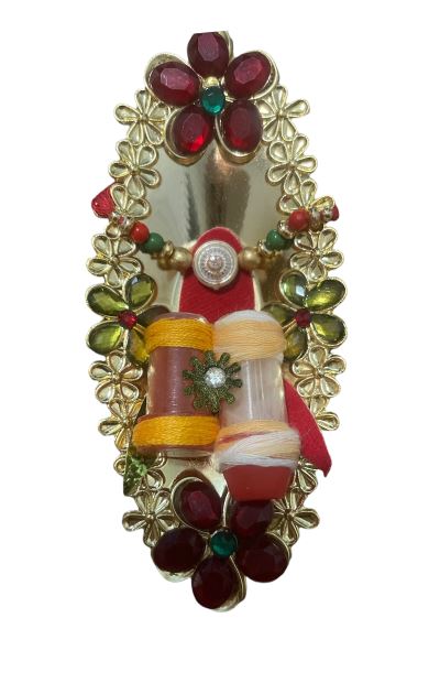 2 Piece Rakhi Thali Set For Brother / Ruchi
