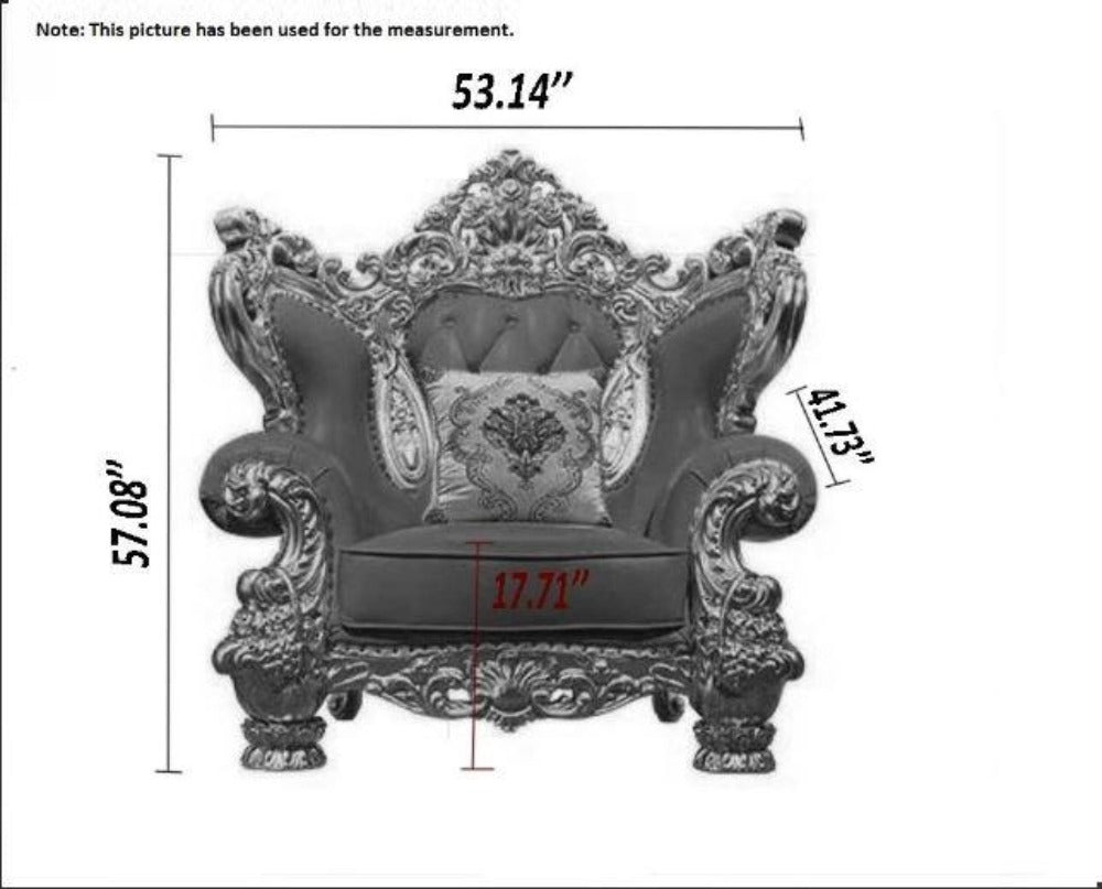 European Button Tufted Leather 1-2-3 Seater Sofa Set / Ruchi