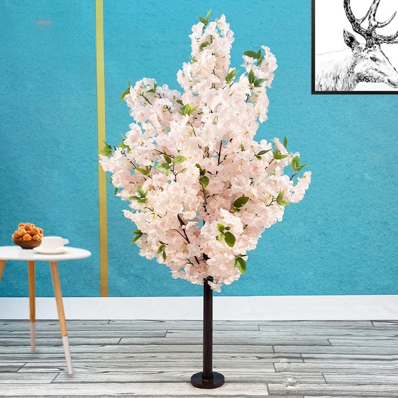 Artificial Silk Petals Cherry Tree For Home Decor / Ruchi