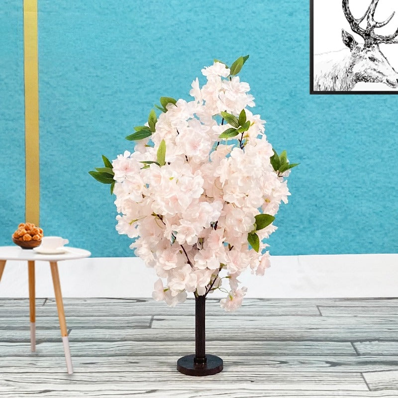 Artificial Silk Petals Cherry Tree For Home Decor / Ruchi