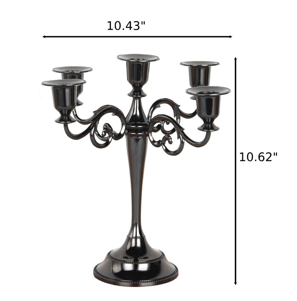 Retro Style Metal Candlestick Candle Holder For Home Decor / Ruchi