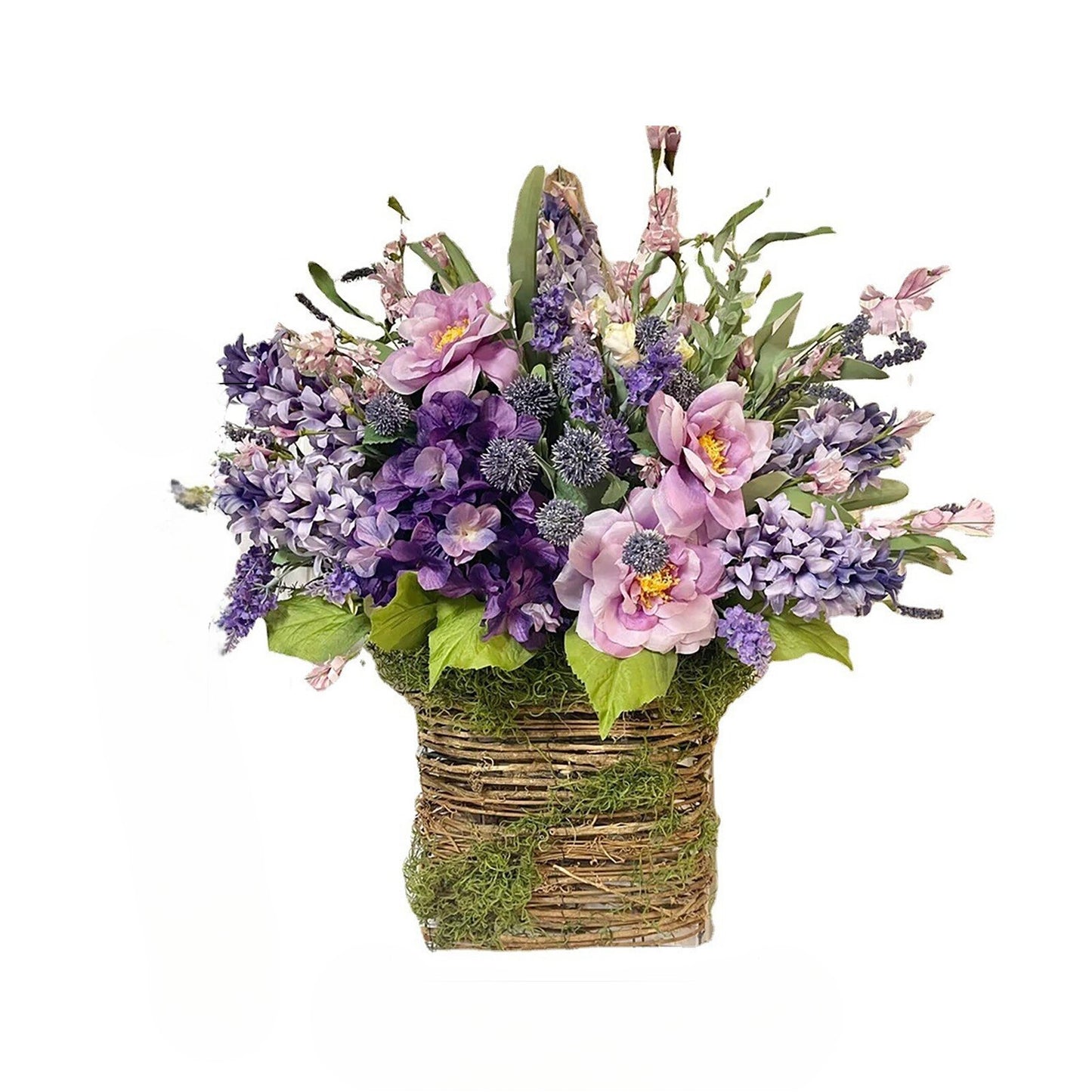 Christmas Wreath Hanging Basket