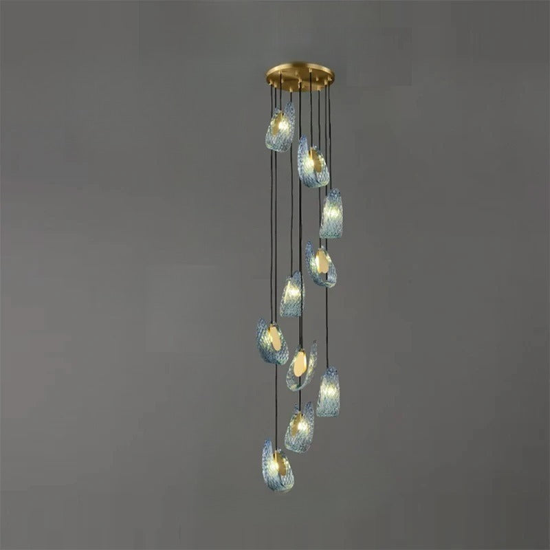 Modern LED Pendant Design Chandelier For Staircase / Ruchi
