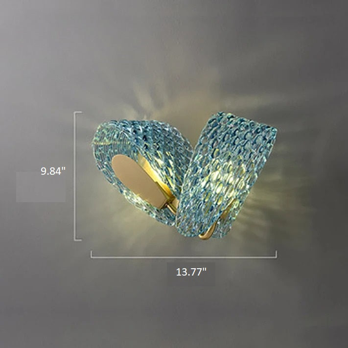 Peacock Feather Style Wall Pendant Lamp / Ruchi