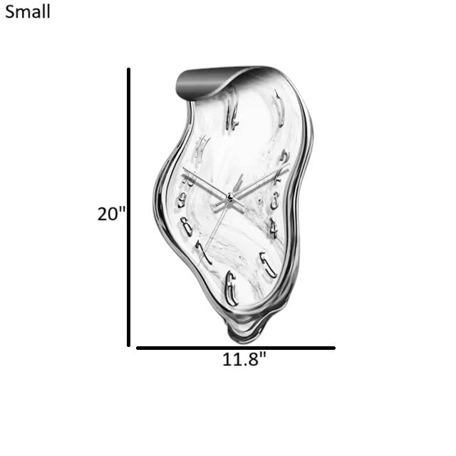 Three-Dimensional Quartz LED Silent Wall Clock / Ruchi