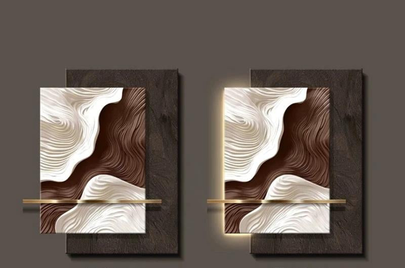 Modern Abstract LED Wall Light