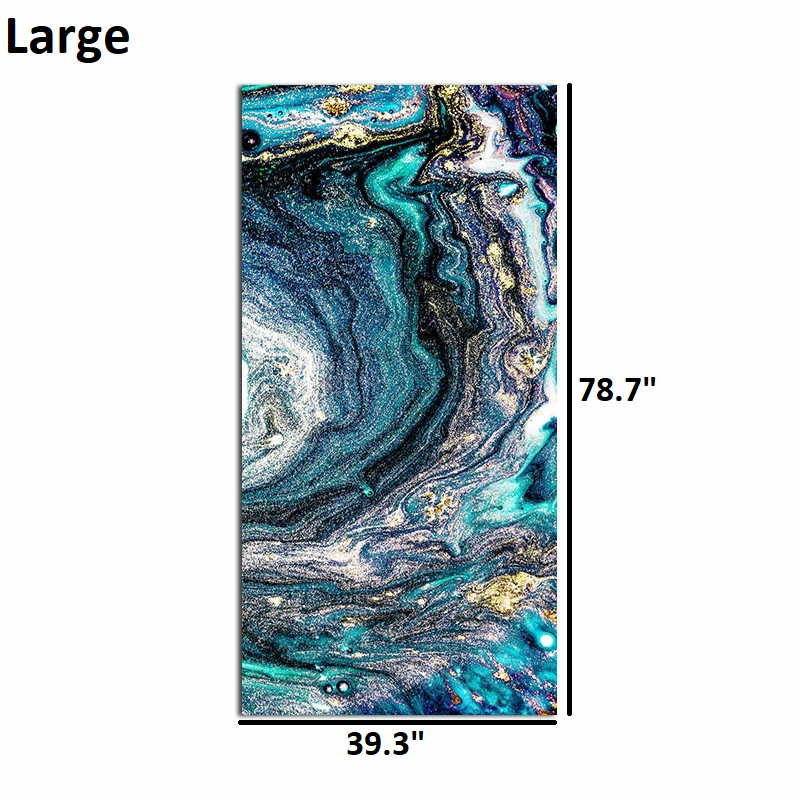 Sea-Blue Abstract HD Framed Poster / Ruchi