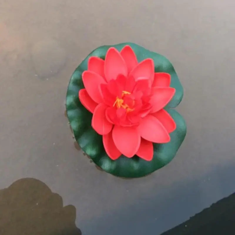 Alluring Decorative 2 PCS Artificial Floating Lotus Flowers / Ruchi