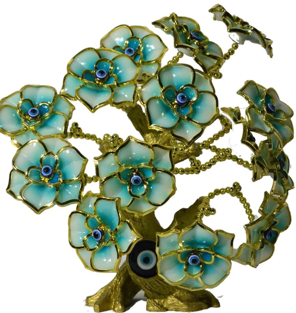 Enthralling Creative 1 Pc Polyresin Evil Eye Flower Tree / Ruchi