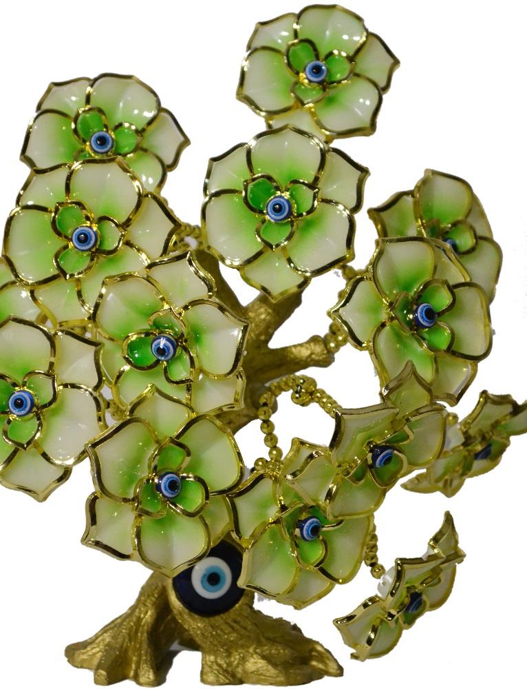 Enthralling Creative 1 Pc Polyresin Evil Eye Flower Tree / Ruchi