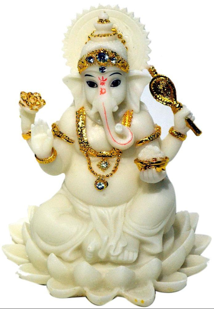 Lord Ganesha Idol For Pooja Room / Ruchi
