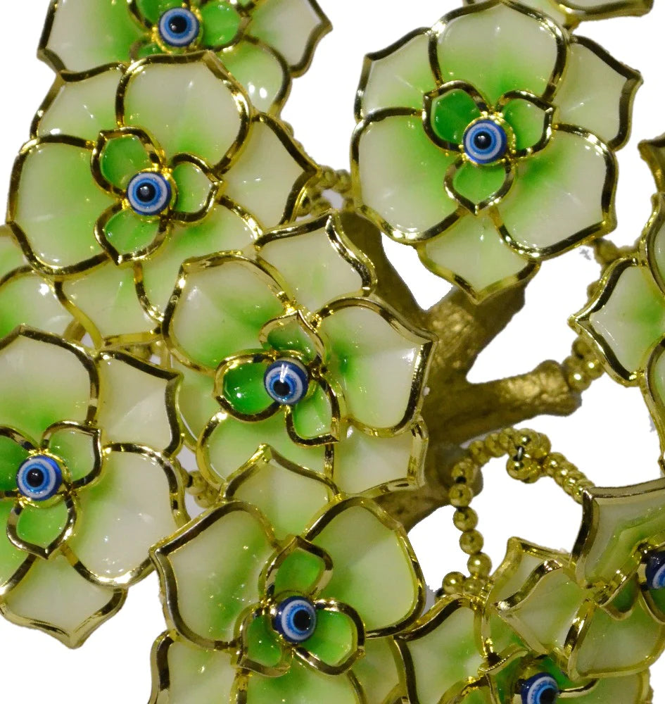 Enthralling Creative 1 Pc Polyresin Evil Eye Flower Tree / Ruchi