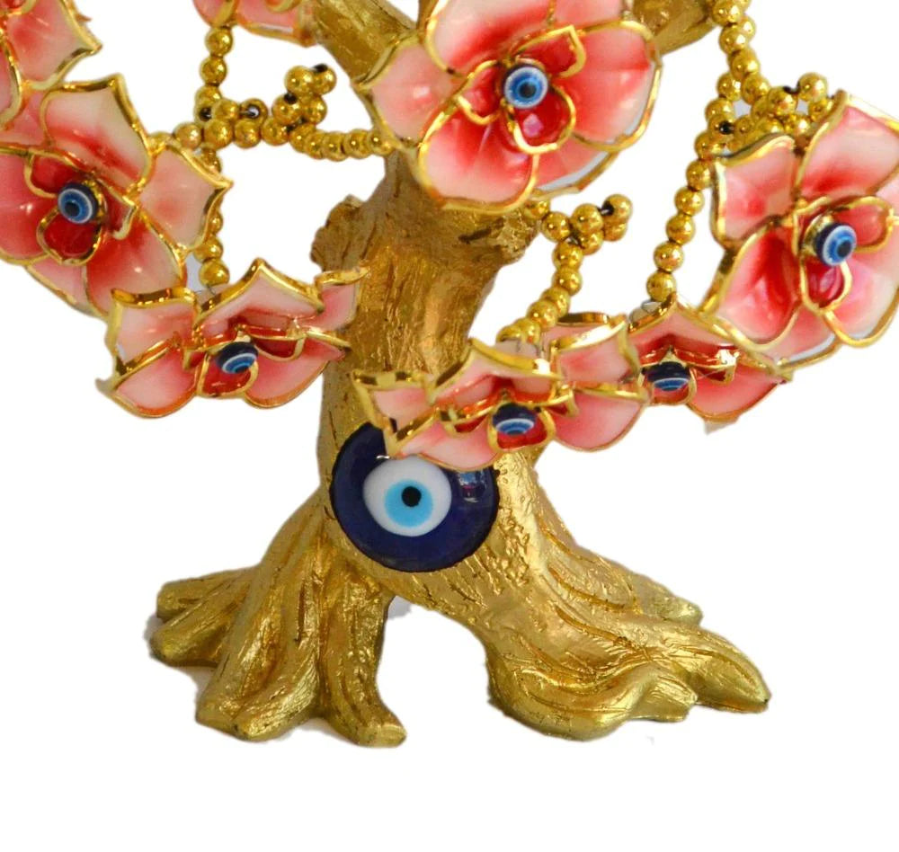 Enthralling Creative 1 Pc Polyresin Evil Eye Flower Tree / Ruchi