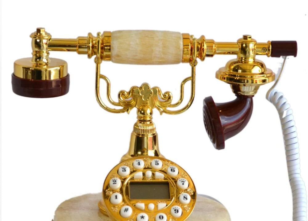 Luxurious Vintage Style Brown & Gold Finished 10 Inches Decorative Dialer / Ruchi