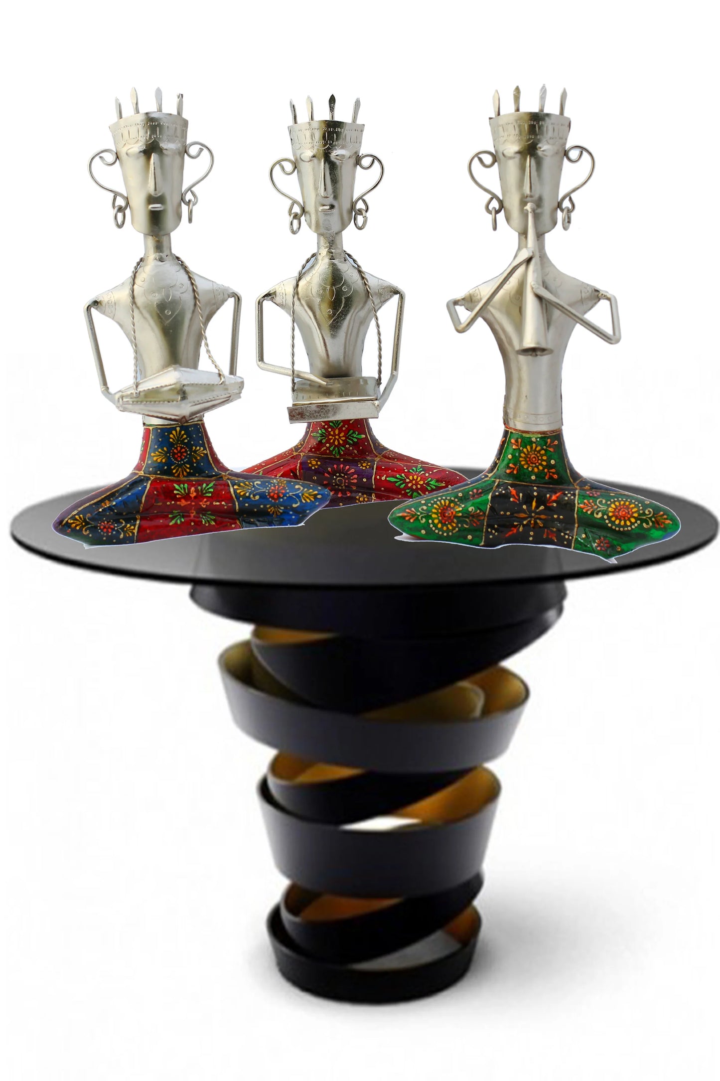 Modern Musician Statues Set For Living Room / Ruchi