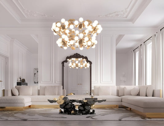 Small Details, Big Impact Styling Corners with Table Runners or Modern Sofas / Ruchi