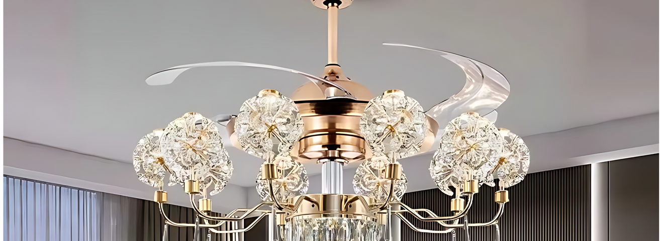 Fan Lights and Flush Mount Lighting for Smart Interiors