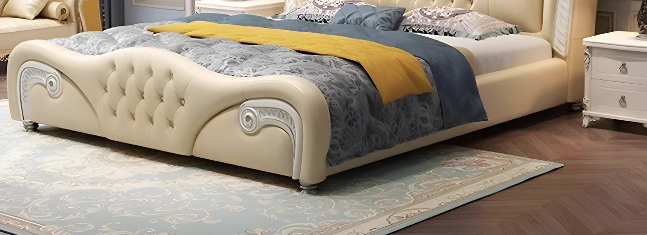 European Modern Bed Designs for Elegant Bedroom Interiors
