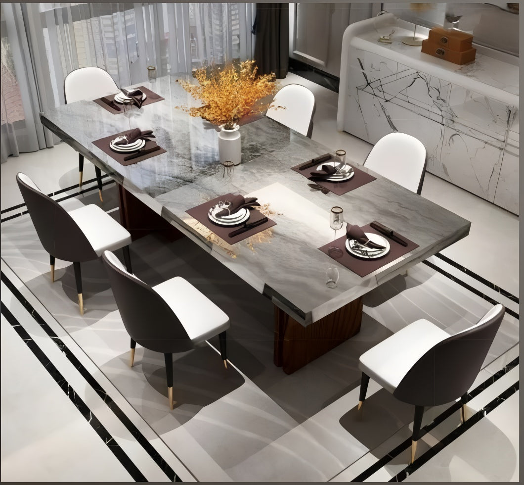 Luxury Dining Made Easy: Why a Marble Dining Table is worth It / Ruchi