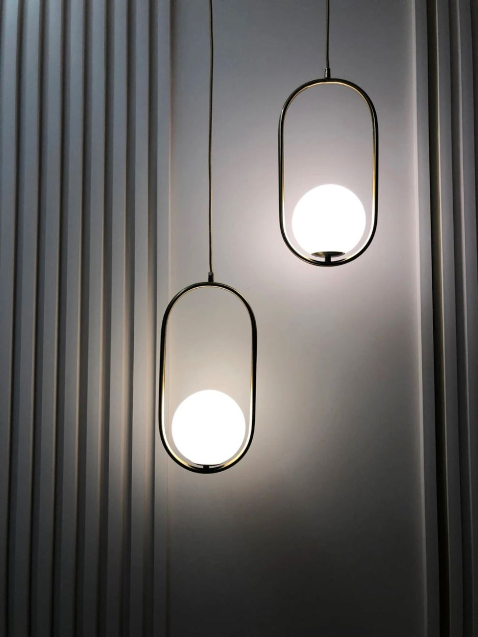 Glass Ball LED Pendant Light / Ruchi