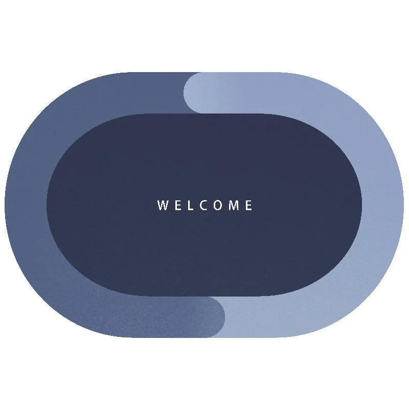 Super Absorbent Non Slip Rubber Floor Mat / Ruchi