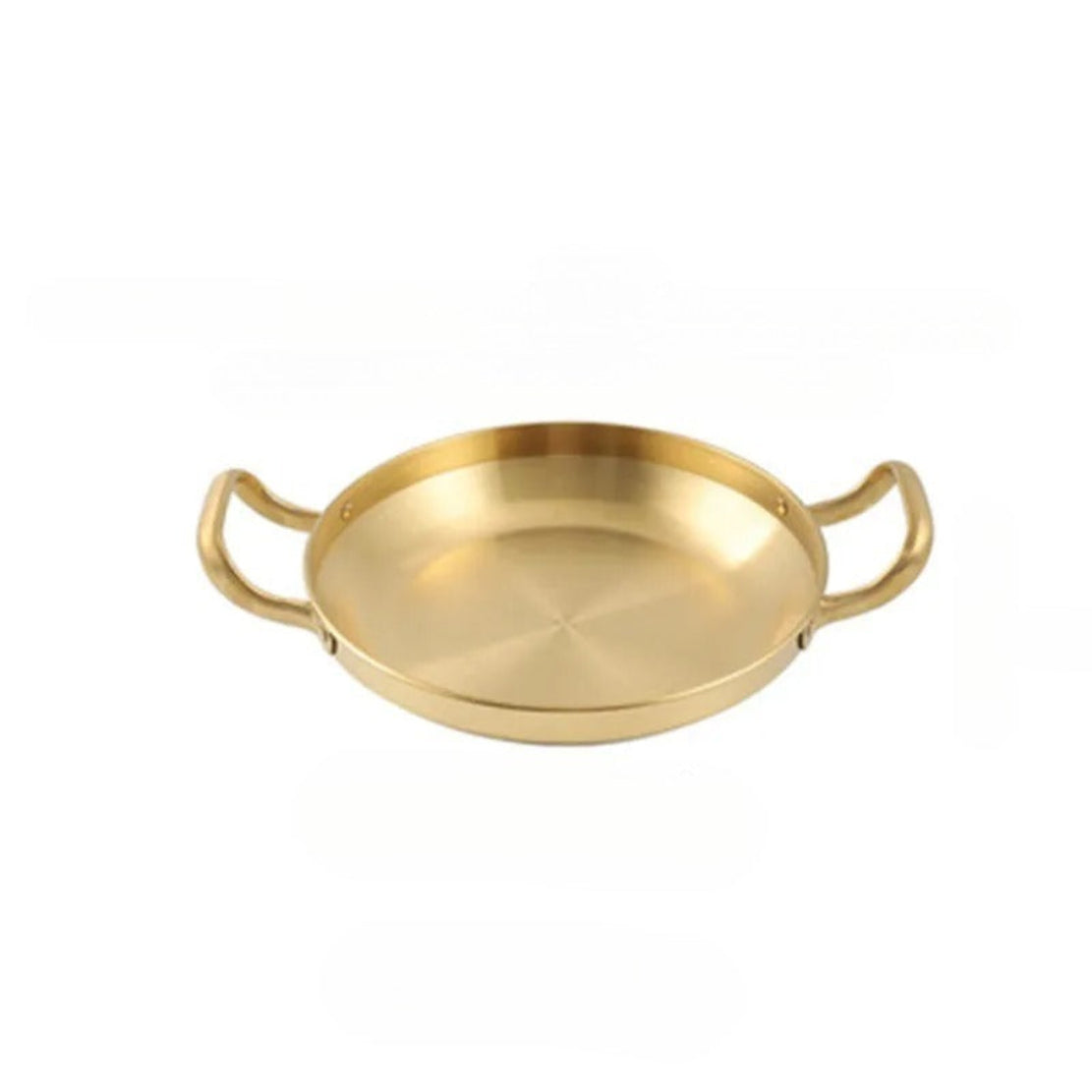 Non Stick Brass Cooking Pan With Handles / Ruchi