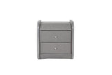 Fabric Upholstered Multifunctional Smart Bed With Storage / Ruchi