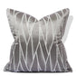 Elegant Popular Stripe Jacquard Gold Square Pillow Case / Ruchi
