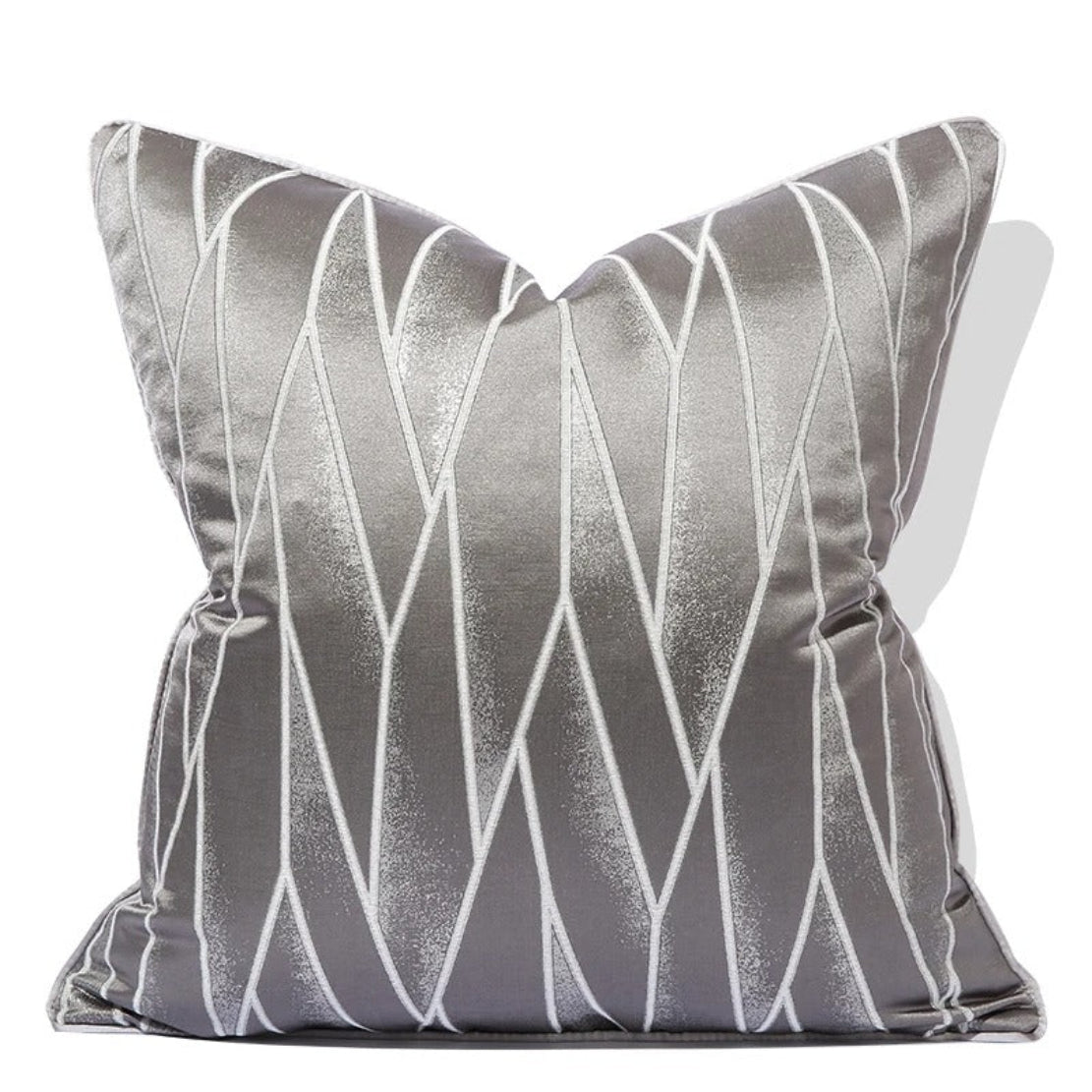 Gold Stripe Jacquard Pillow Case / Ruchi