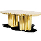 Modern Luxurious Metal Dining Table / Ruchi
