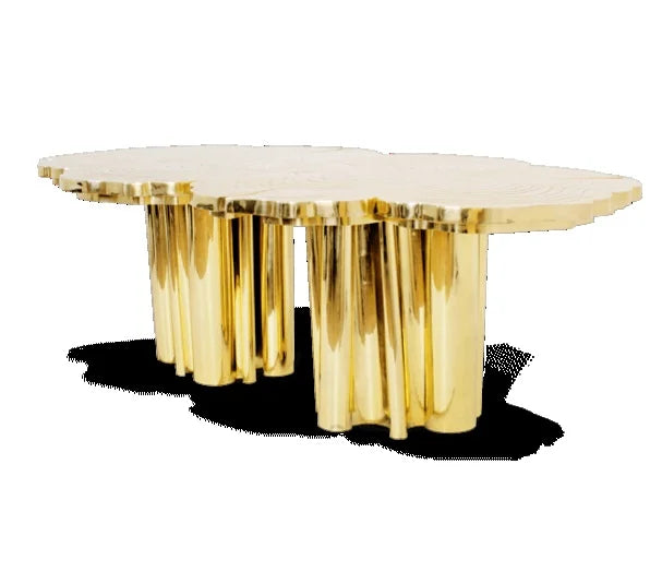 Modern Luxurious Metal Dining Table / Ruchi