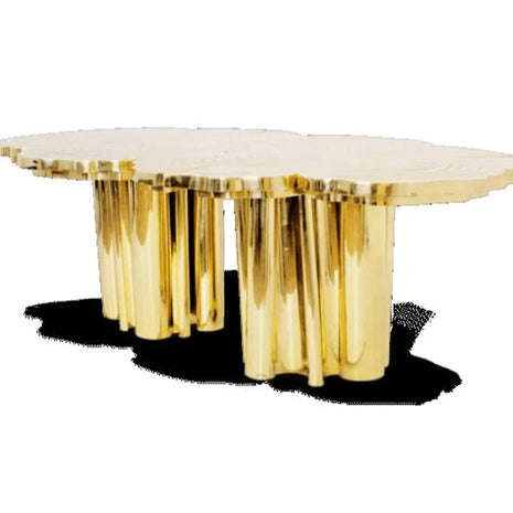 Modern Luxurious Metal Dining Table / Ruchi