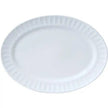 46 Pieces White Ceramic Dinnerware Set For 6 / Ruchi