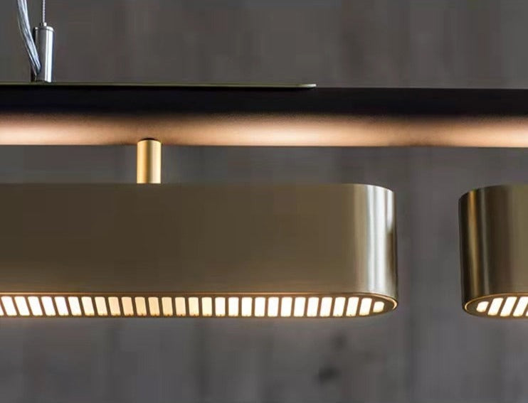 4 Heads Changeable Long Strip LED Pendant Light / Ruchi