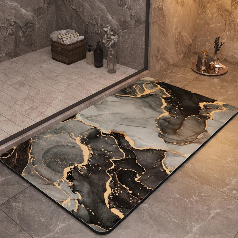 Lavish Anti-Slip Super Absorbent Bathroom Rug