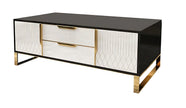 Elegant Wooden Coffee Table And TV Stand Set / Ruchi