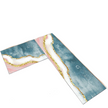 Set Of 2 Modern Non-Slip Water Absorbent Velvet Floor Mat