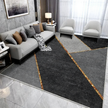 Geometric Polyester Fiber Anti-Slip Floor Rug