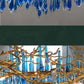 Modern LED Crystal Chandelier For Dining Room / Ruchi