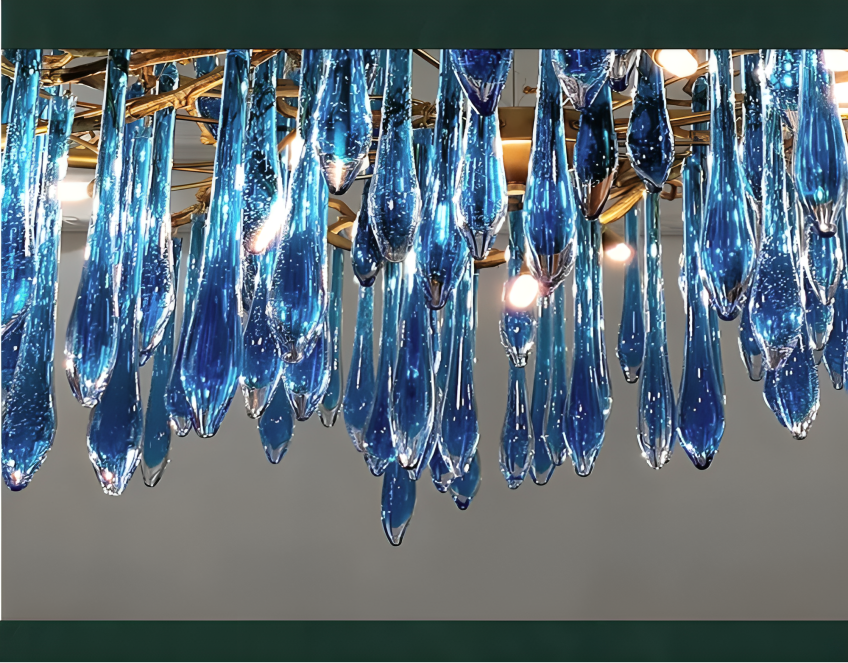 Modern LED Crystal Chandelier For Dining Room