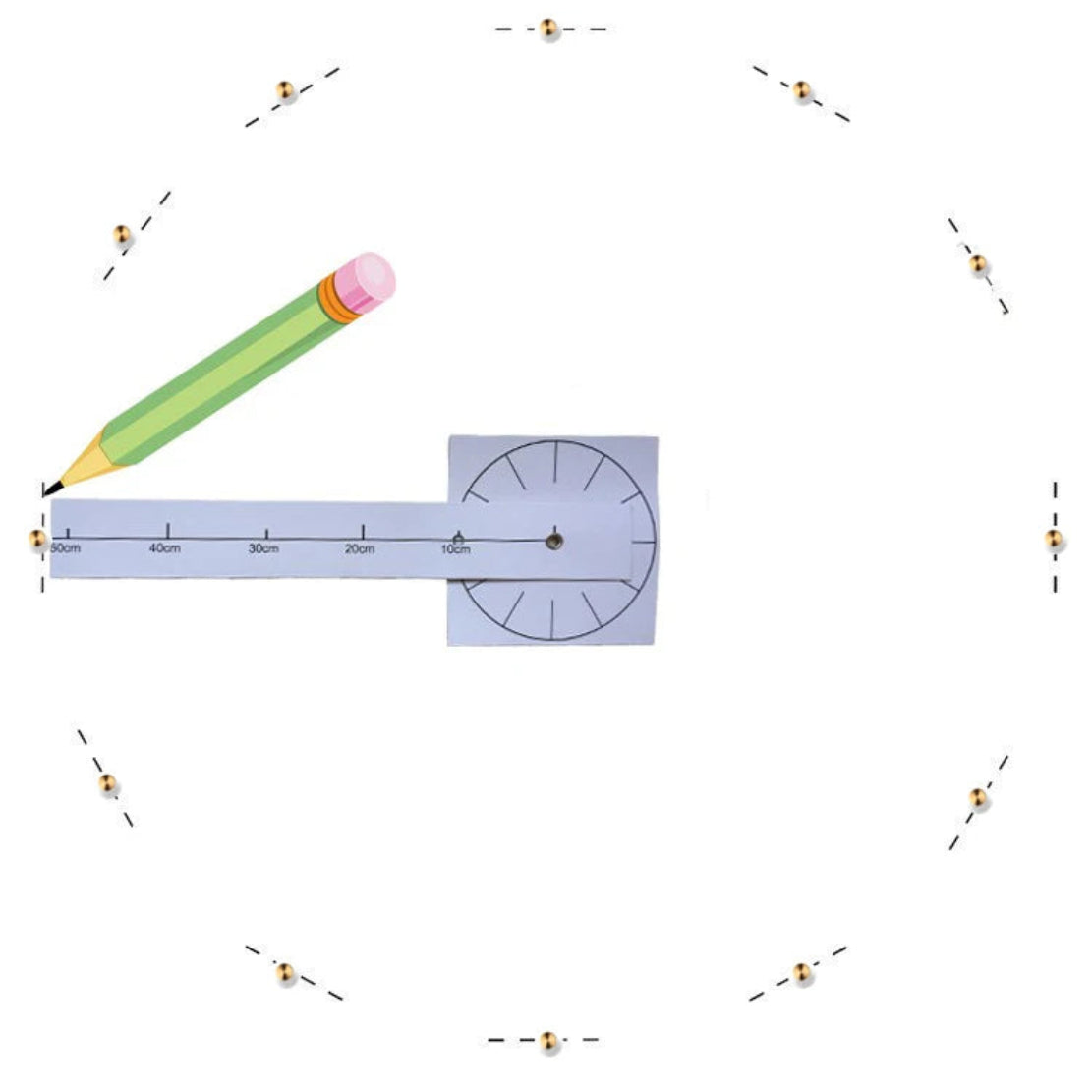 Long Bar Wall Clock